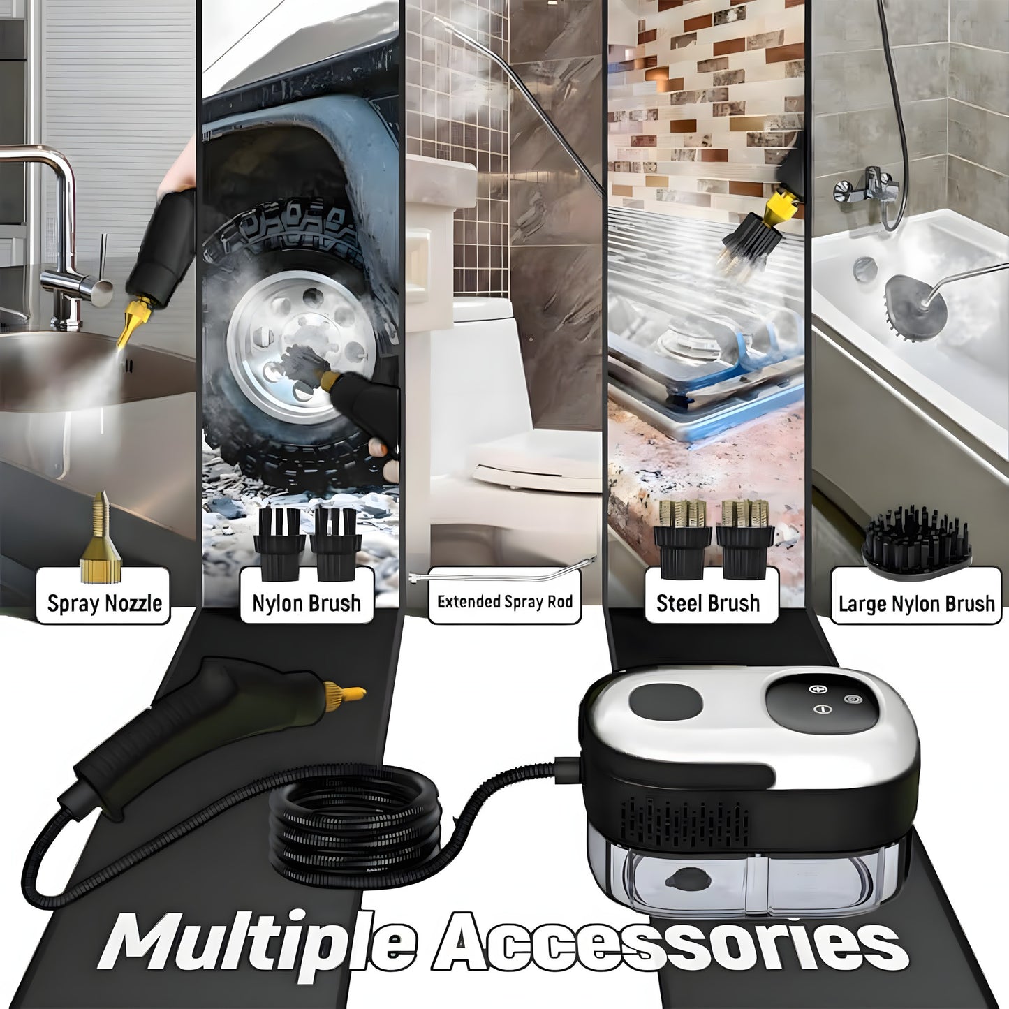 CoolisTool™ PureSteamPro Cleaner 2500W