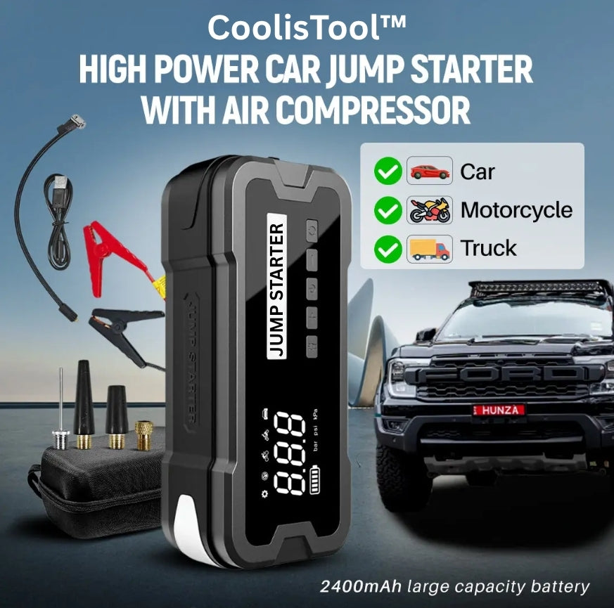CoolisTool™ 4-in-1 Jump Starter Pro