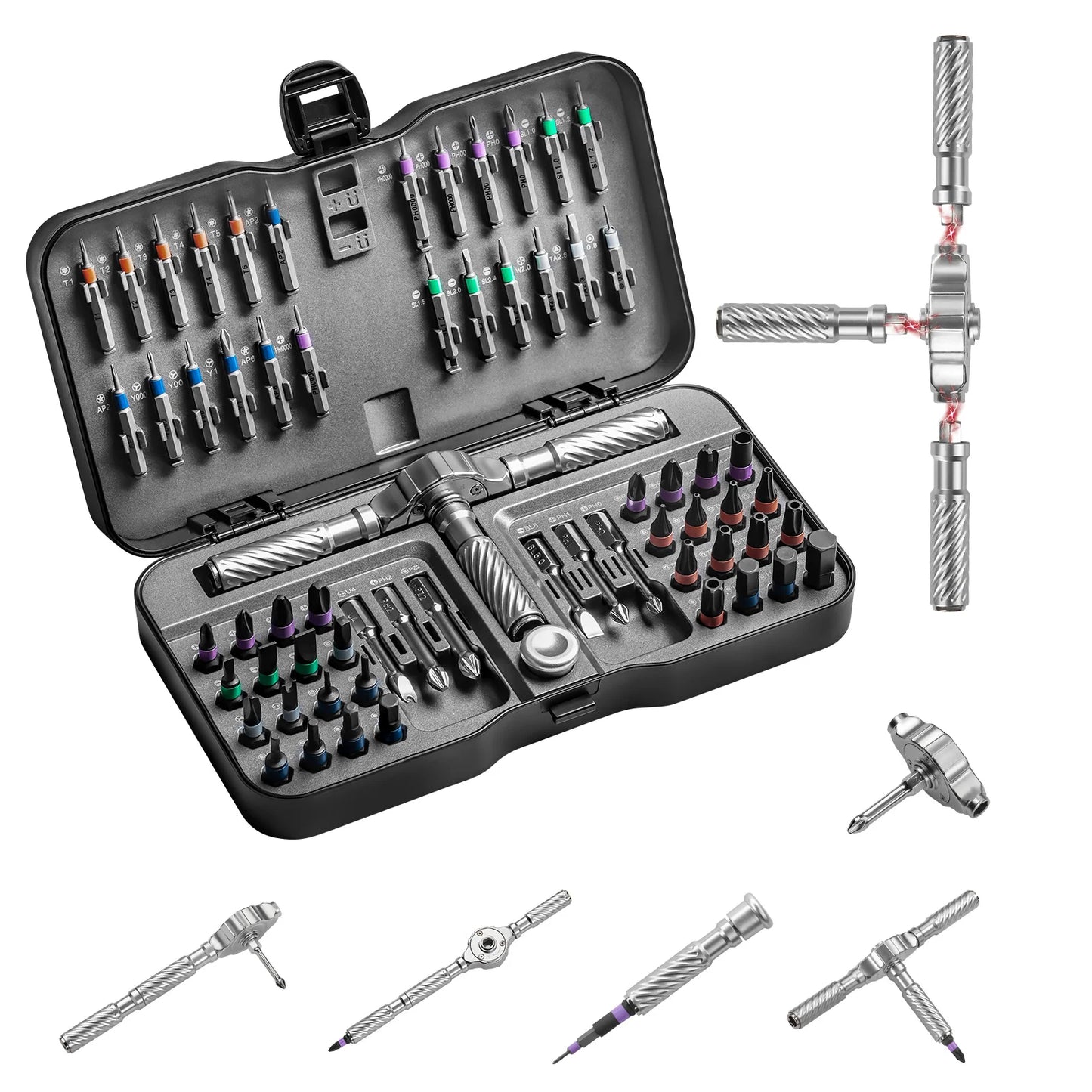 CoolisTool™66-in-1 Ratchet Screwdriver Set