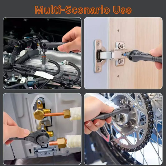 CoolisTool™-The Screwdriver Set That Reaches Every Screw