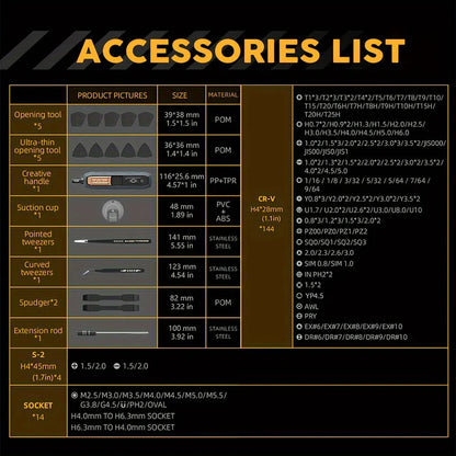 CoolisTool™ 180in1  Screwdriver Set