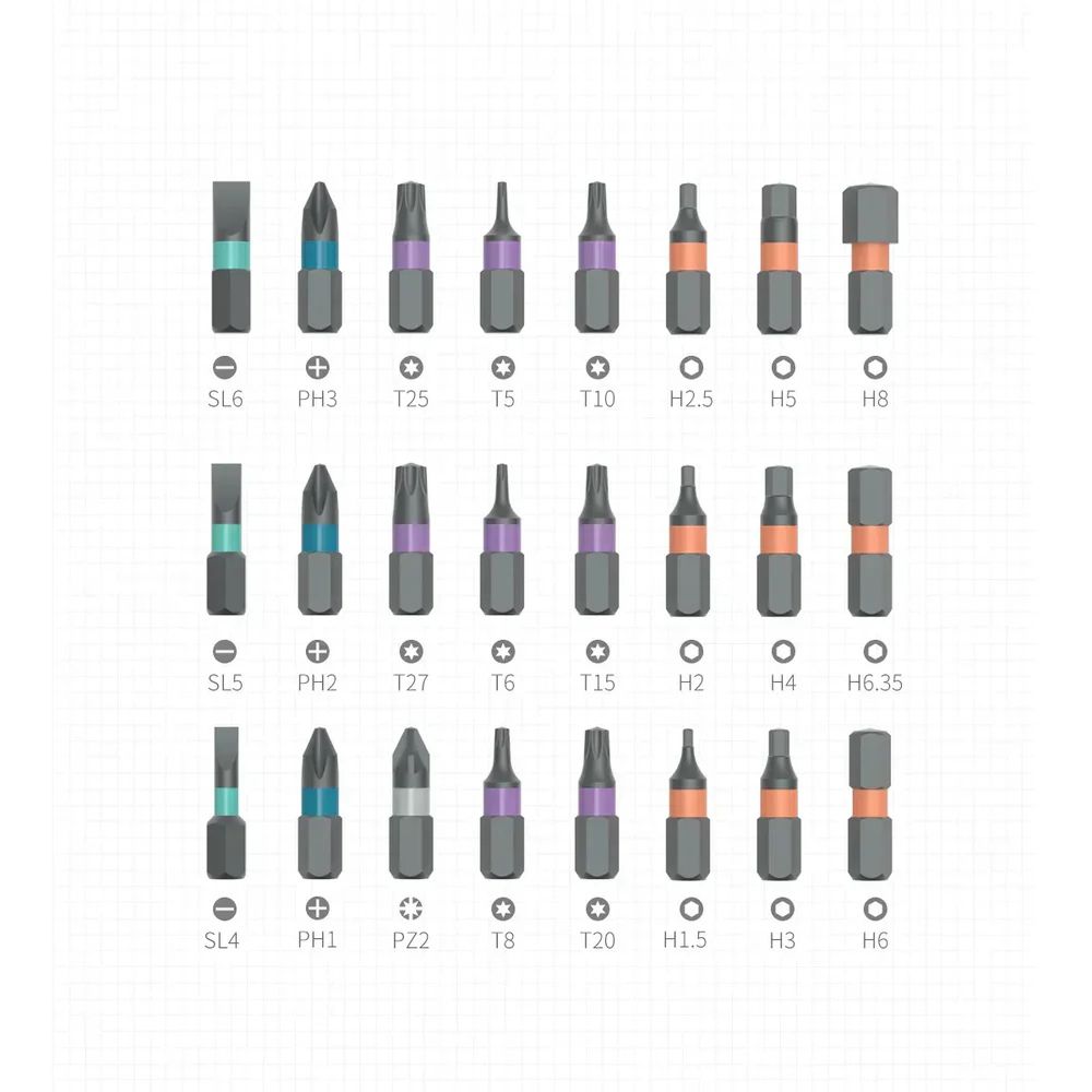 CoolisTool™ 24-in-1 Precision Ratchet Screwdriver Set