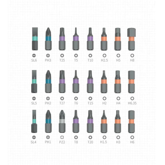 CoolisTool™ 24-in-1 Precision Ratchet Screwdriver Set