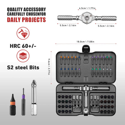 CoolisTool™66-in-1 Ratchet Screwdriver Set
