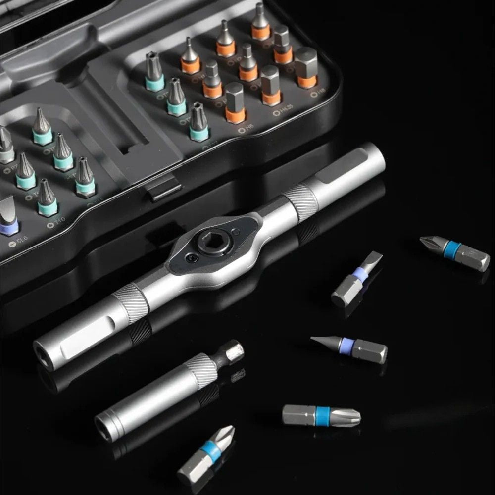 CoolisTool™ 24-in-1 Precision Ratchet Screwdriver Set