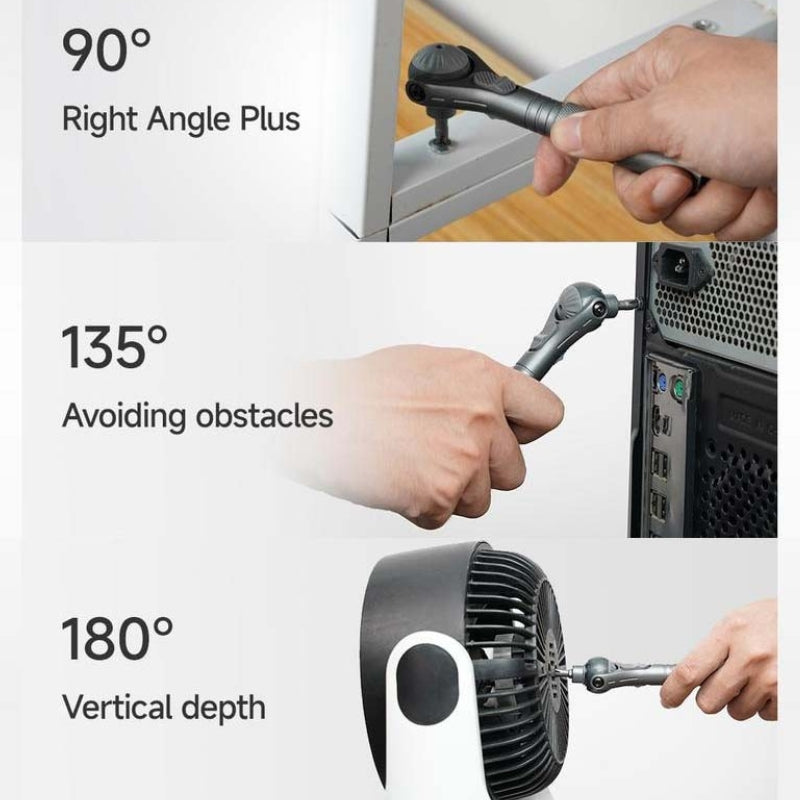 CoolisTool™ Ratchet Screwdriver Set