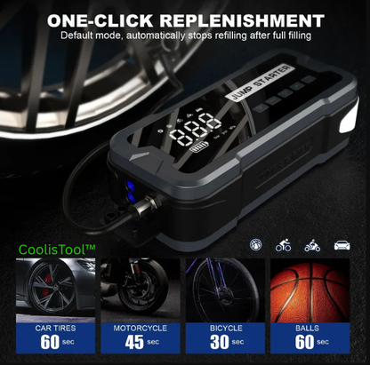 CoolisTool™ 4-in-1 Jump Starter Pro