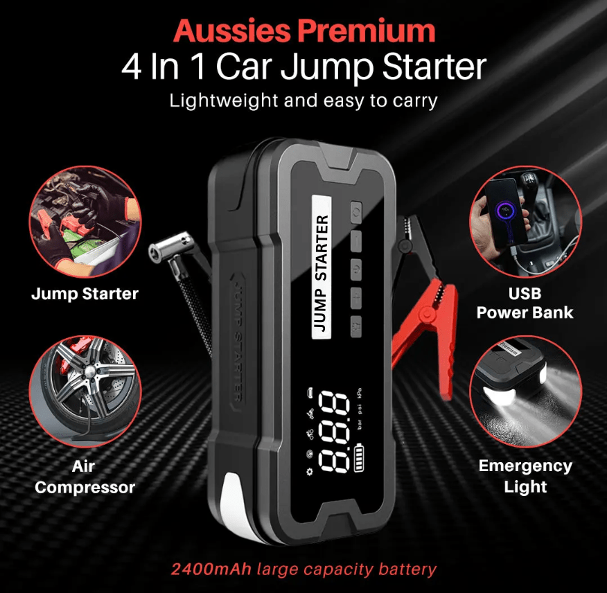 CoolisTool™ 4 - in - 1 Jump Starter Pro - CoolisTool™
