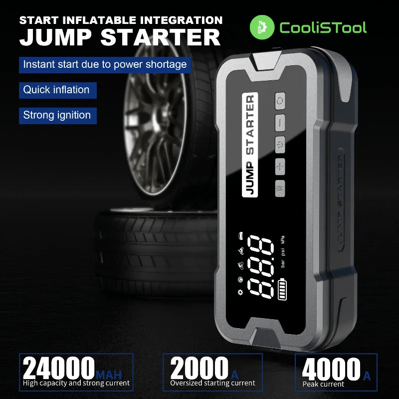 CoolisTool™ 4 - in - 1 Jump Starter Pro - CoolisTool™