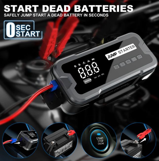 CoolisTool™ 4 - in - 1 Jump Starter Pro - CoolisTool™