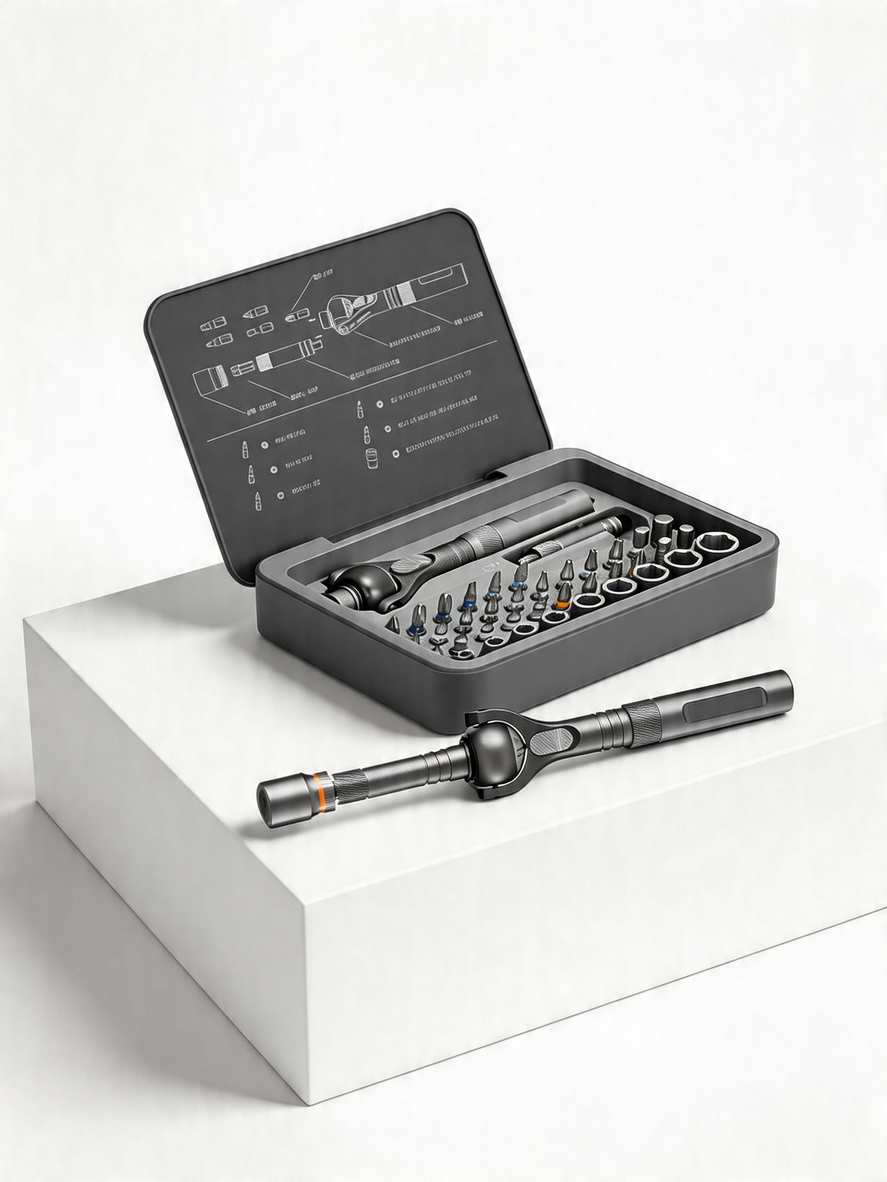 CoolisTool™ Ratchet Screwdriver Set