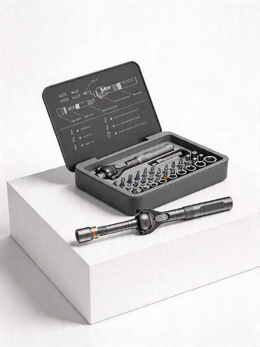 CoolisTool™ Ratchet Screwdriver Set