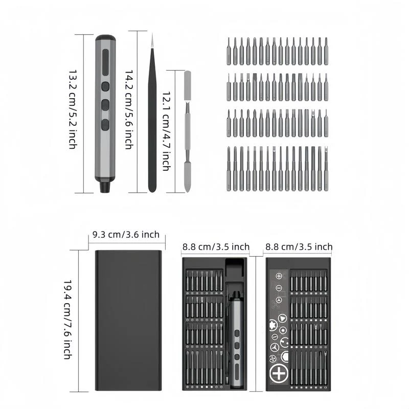 CoolisTool™ 68in1 Mini Electric Screwdriver Set